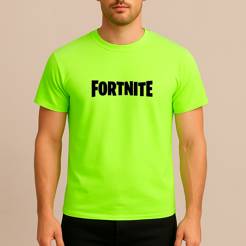 Men's Fortnite Battle Royale Game Cotton T-Shirt