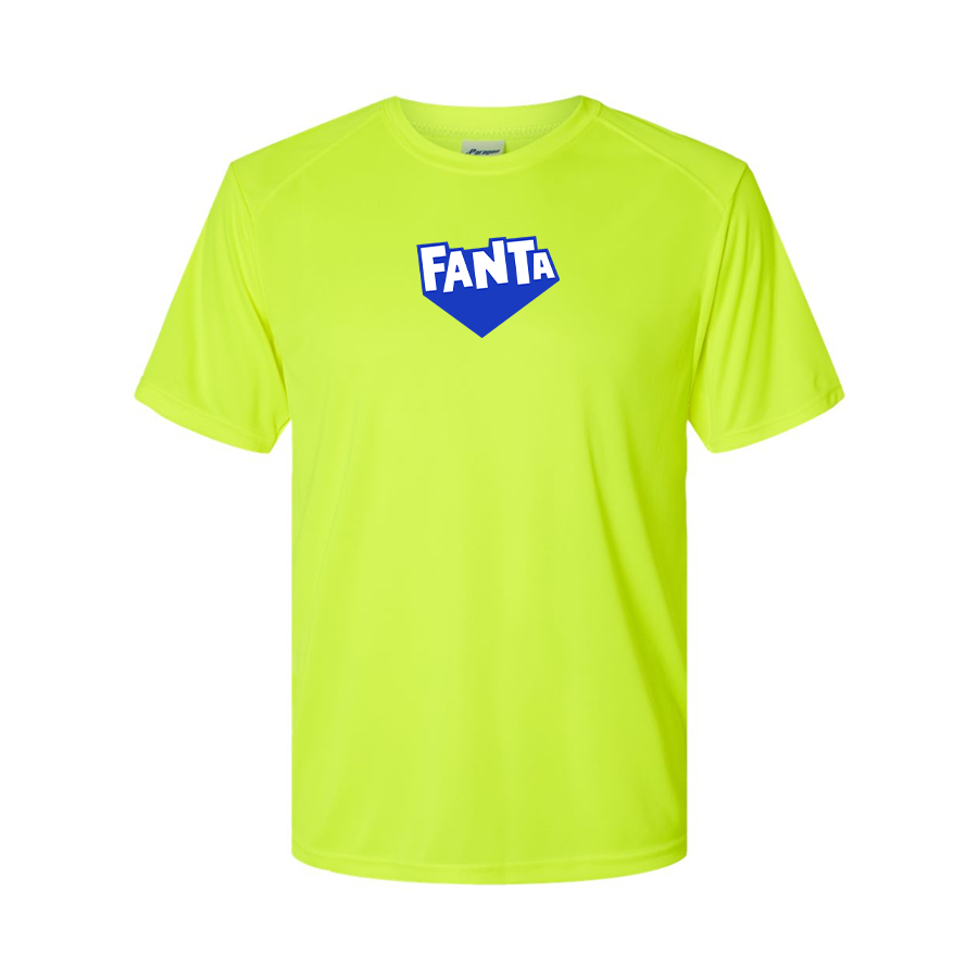 Men's Fanta Logo Polyester T-Shirt