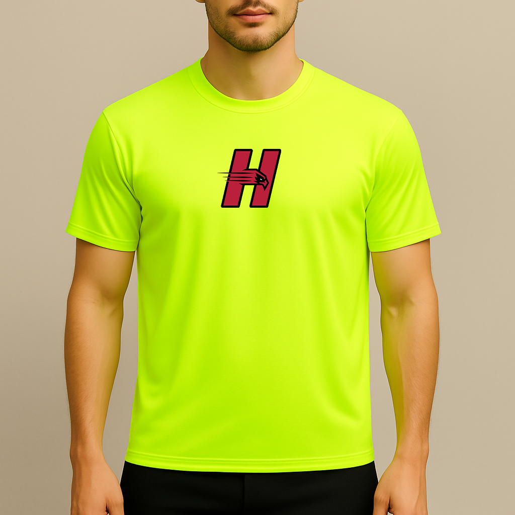 Men's Hartford Hawks Logo Polyester T-Shirt