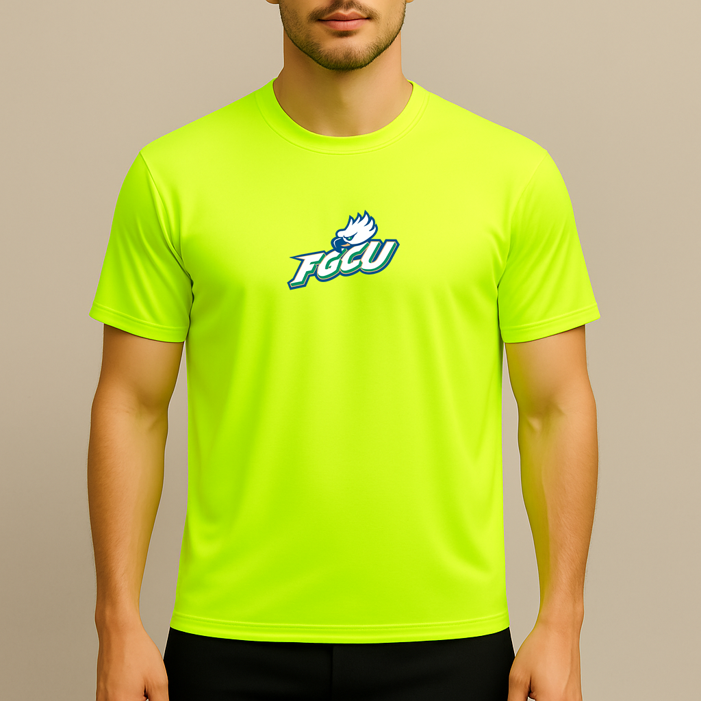Men's Florida Gulf Coast Eagles Logo Polyester T-Shirt