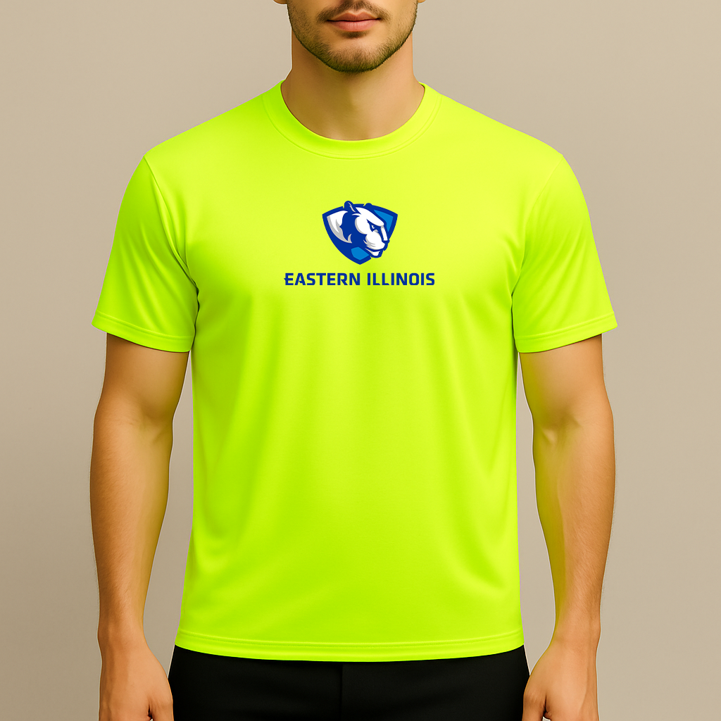 Men's Eastern Illinois Panthers Logo Polyester T-Shirt
