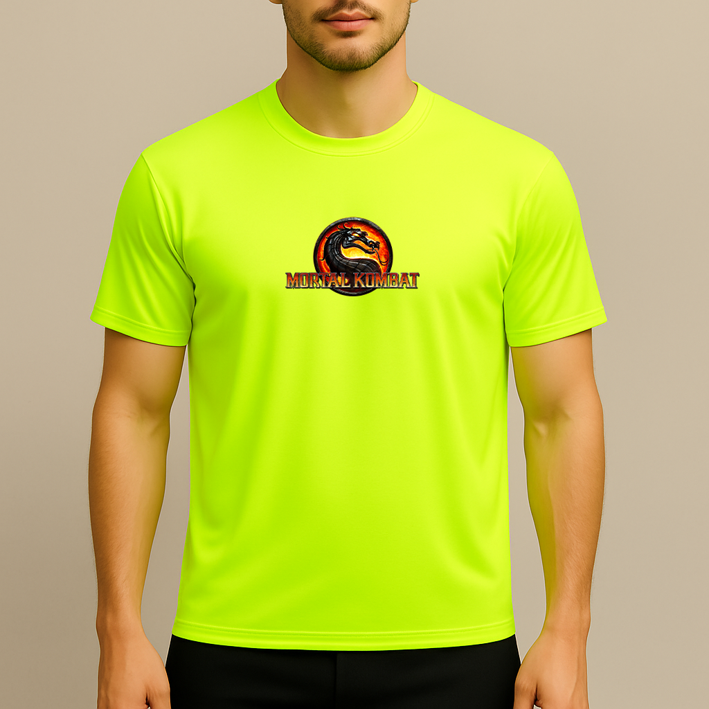 Men's Mortal Kombat Game Polyester T-Shirt