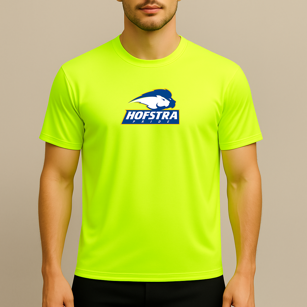 Men's Hofstra Pride Logo Polyester T-Shirt
