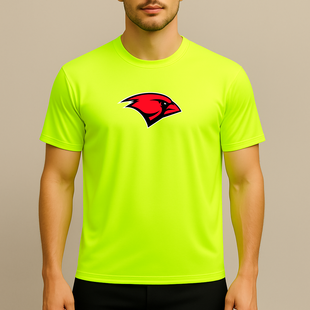 Men's Incarnate Word Cardinals Logo Polyester T-Shirt