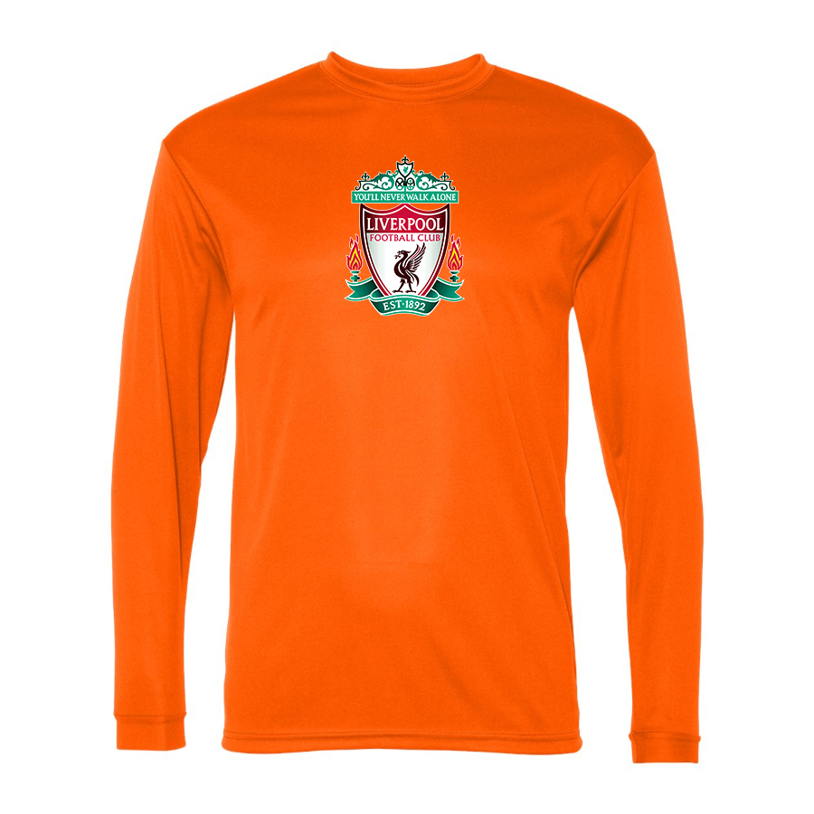 Men’s Liverpool Football Club Est.1892  - C2 Sport - Performance Long Sleeve T-Shirt - 5104