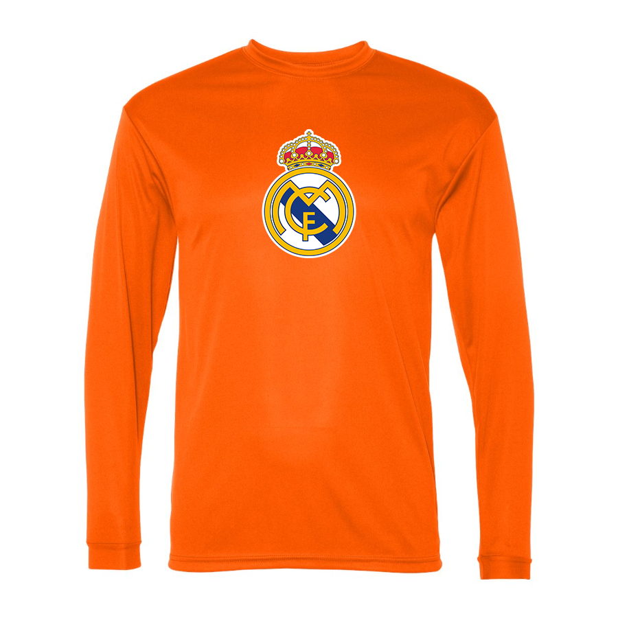 Men’s  Real Madrid Soccer   - C2 Sport - Performance Long Sleeve T-Shirt - 5104