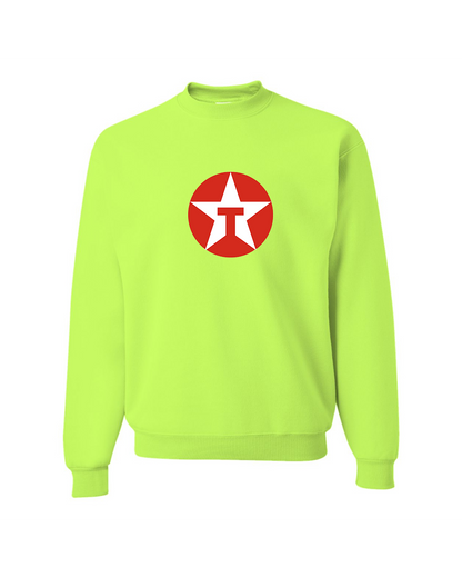 Men's Texaco Logo  JERZEES NuBlend Crewneck Sweatshirt