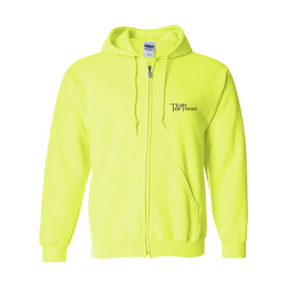 Men's Tear Of Themis Logo Gildan  Heavy Blend Full Zip Hooded Sweatshirt