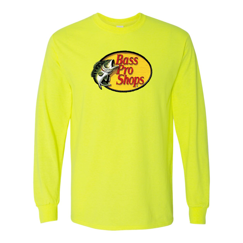 Men's Bass Pro Shops Logo Gildan Heavy Cotton Long Sleeve T-Shirt