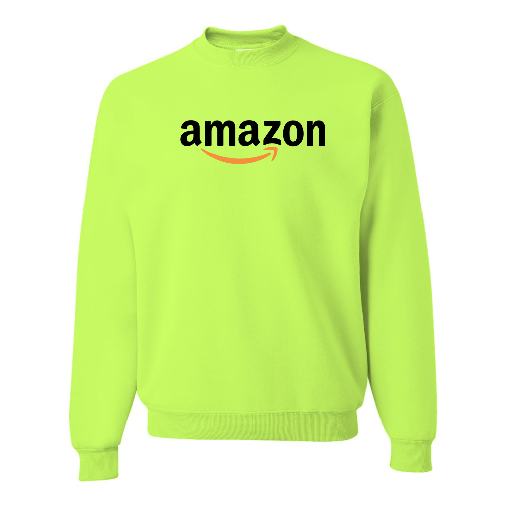Men's Amazon Logo  JERZEES NuBlend Crewneck Sweatshirt