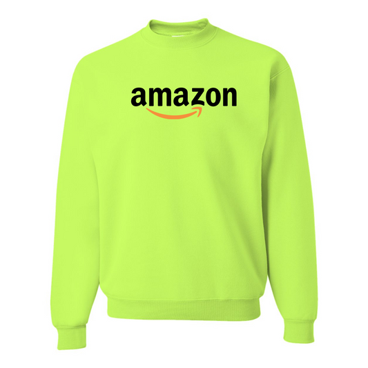 Men's Amazon Logo  JERZEES NuBlend Crewneck Sweatshirt