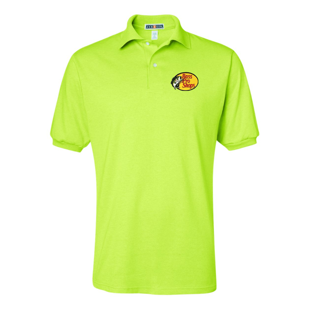 Men's Bass Pro Shops Logo JERZEES  SpotShield polo
