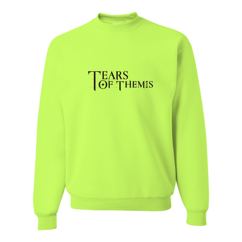 Men's Tear Of Themis Logo JERZEES NuBlend Crewneck Sweatshirt