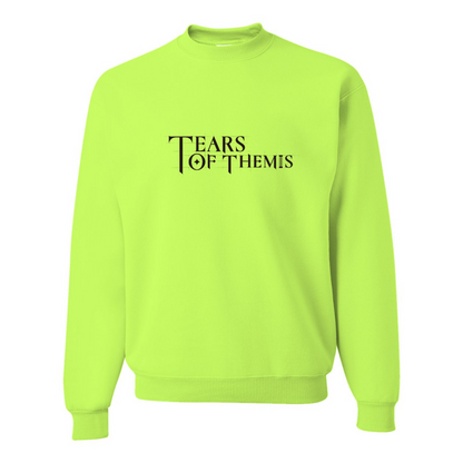 Men's Tear Of Themis Logo JERZEES NuBlend Crewneck Sweatshirt
