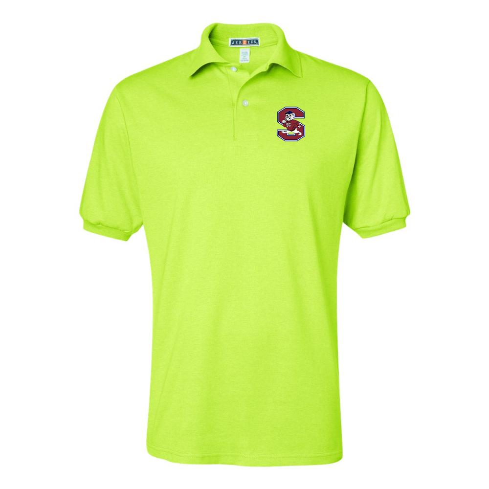 Men's South Carolina State Bulldogs Logo JERZEES  SpotShield polo
