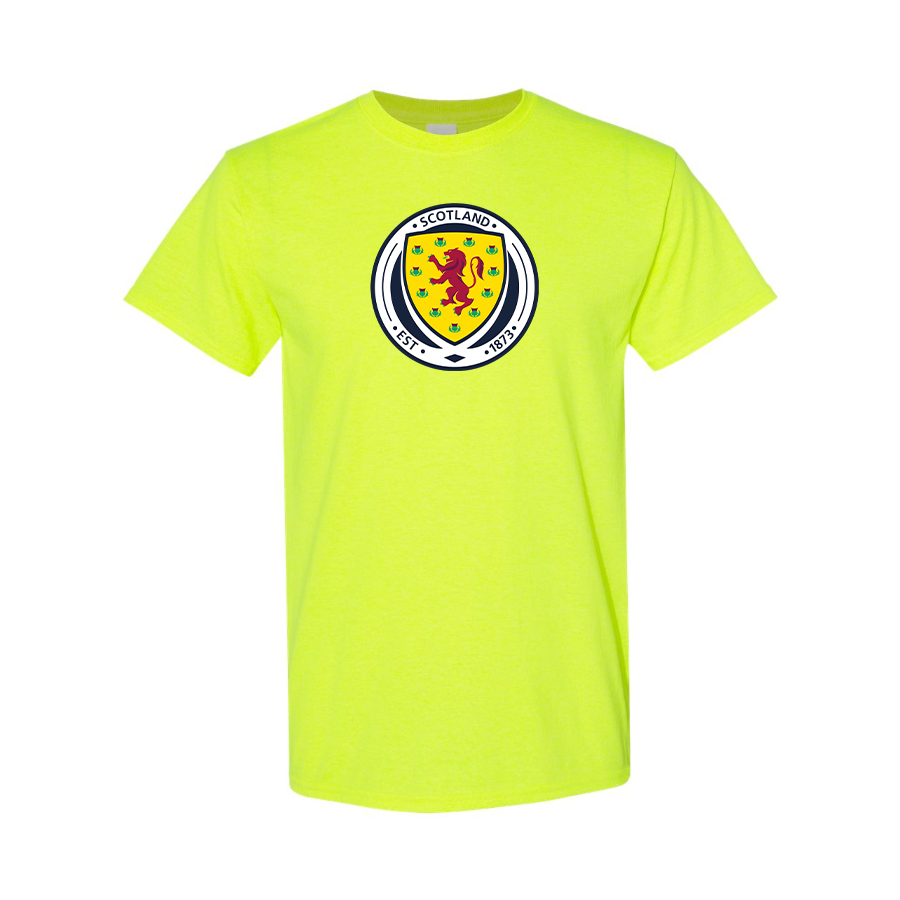 Men's Scotland National Soccer Team Cotton T-Shirt