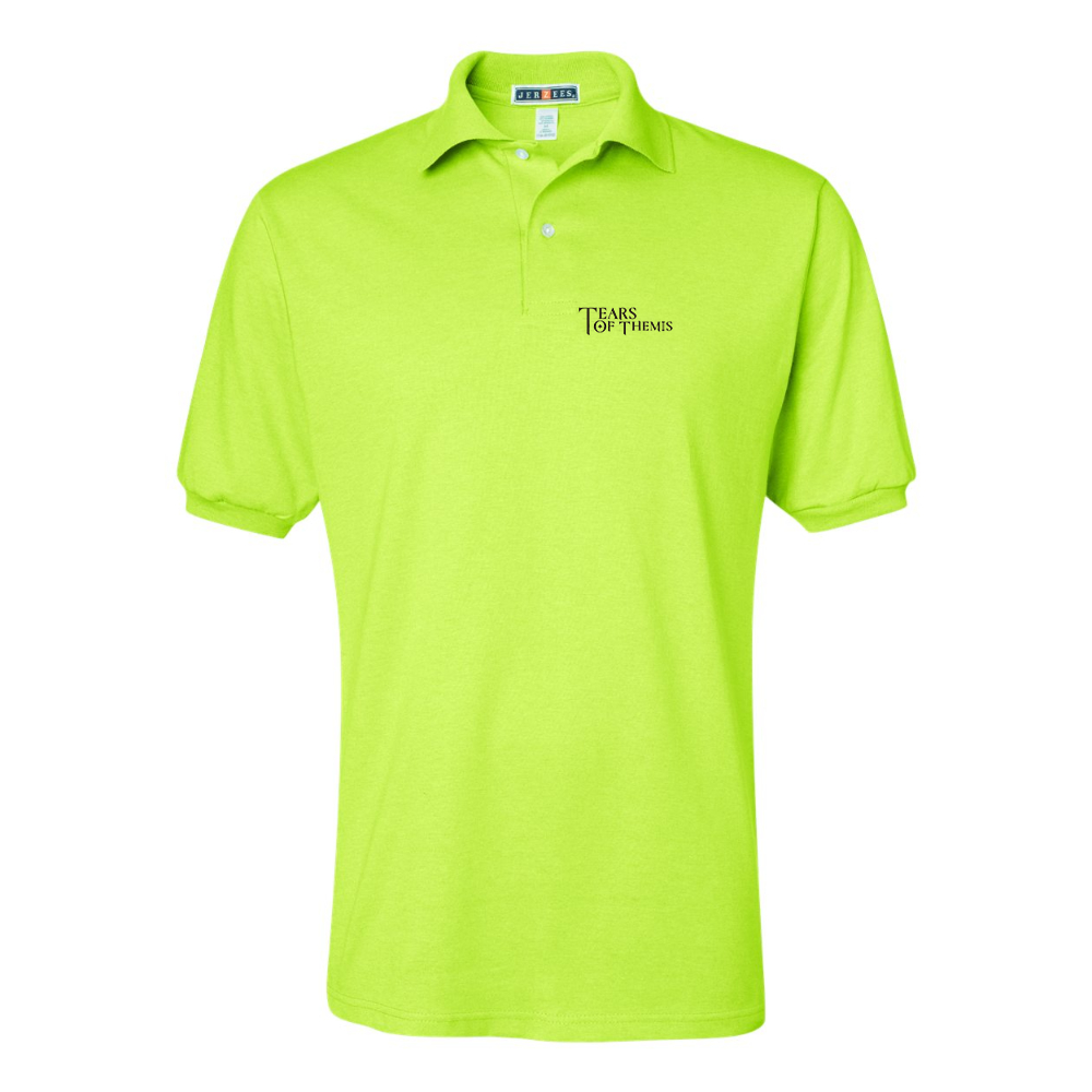 Men's Tear Of Themis Logo JERZEES  SpotShield polo