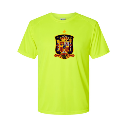 Men's Spain National Soccer Team Performance T-Shirt