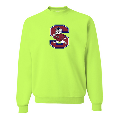 Men's South Carolina State Bulldogs Logo JERZEES NuBlend Crewneck Sweatshirt