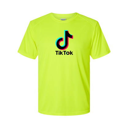 Men's TikTok Social Polyester T-Shirt