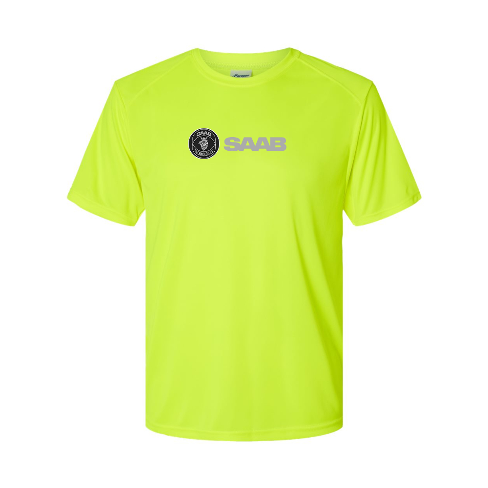 Men's Saab Logo Polyester T-Shirt