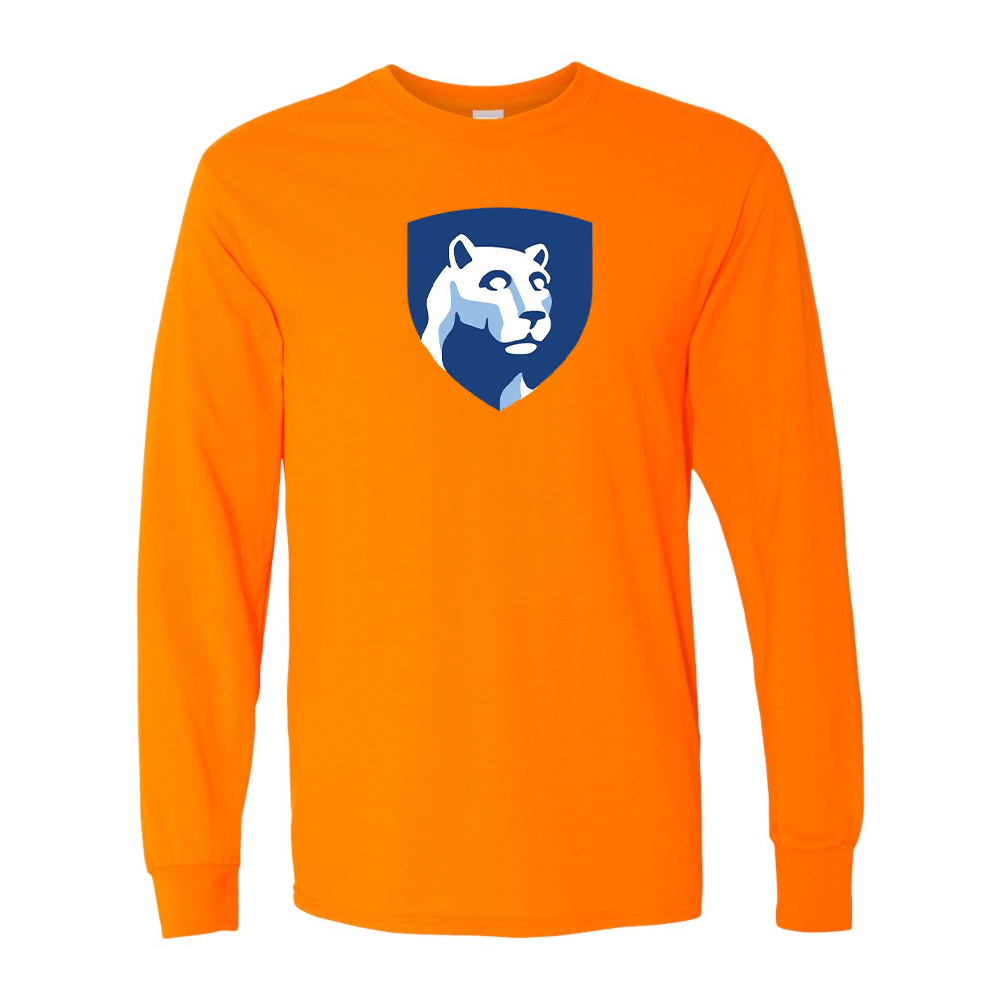 Men's Penn State Symbol Gildan Heavy Cotton Long Sleeve T-Shirt
