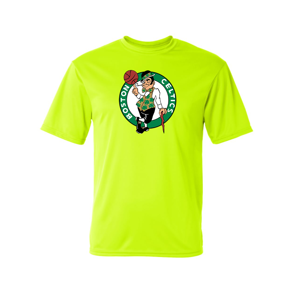 Men's Boston Celtics Logo Polyester T-Shirt