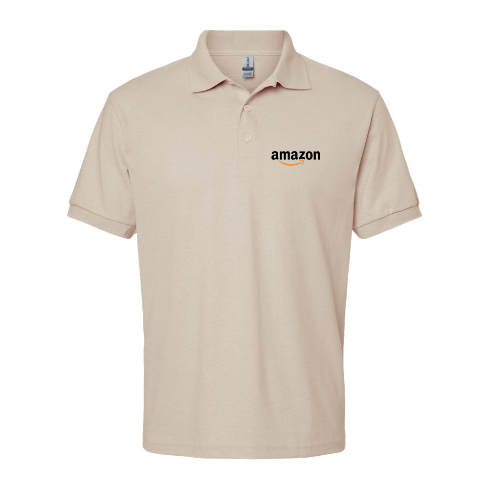 Men's Amazon Logo Gildan Dry Blend Jersey Polo