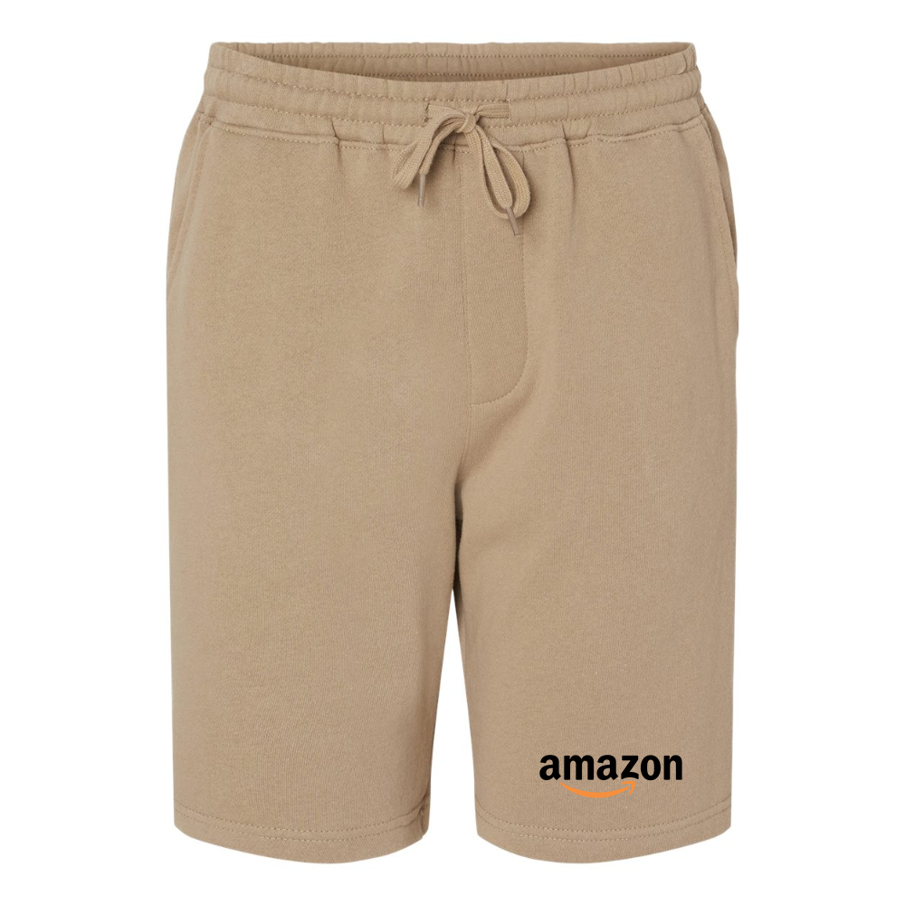 Men's Amazon Logo Independent Trading Co Midweight Fleece Shorts