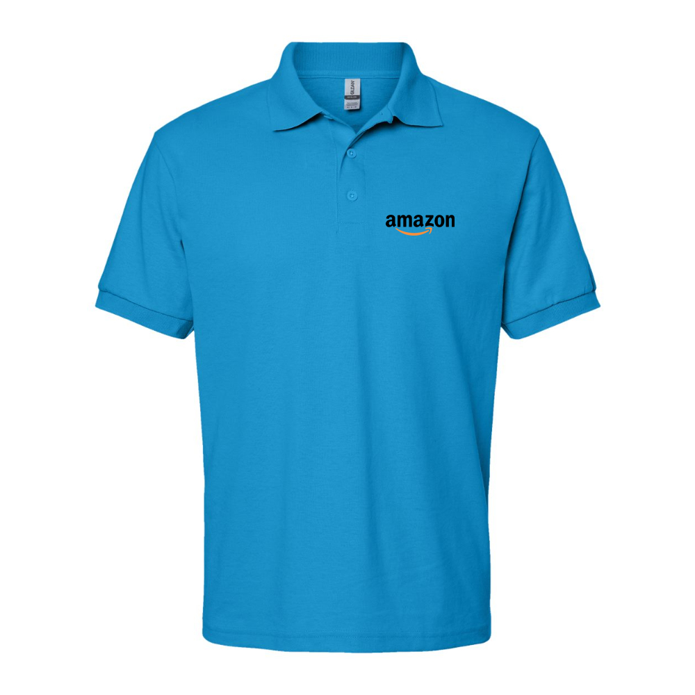 Men's Amazon Logo Gildan Dry Blend Jersey Polo