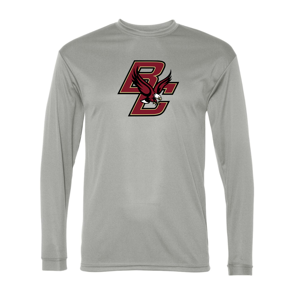 Men's Boston College Eagles Polyester Long Sleeve T-Shirt