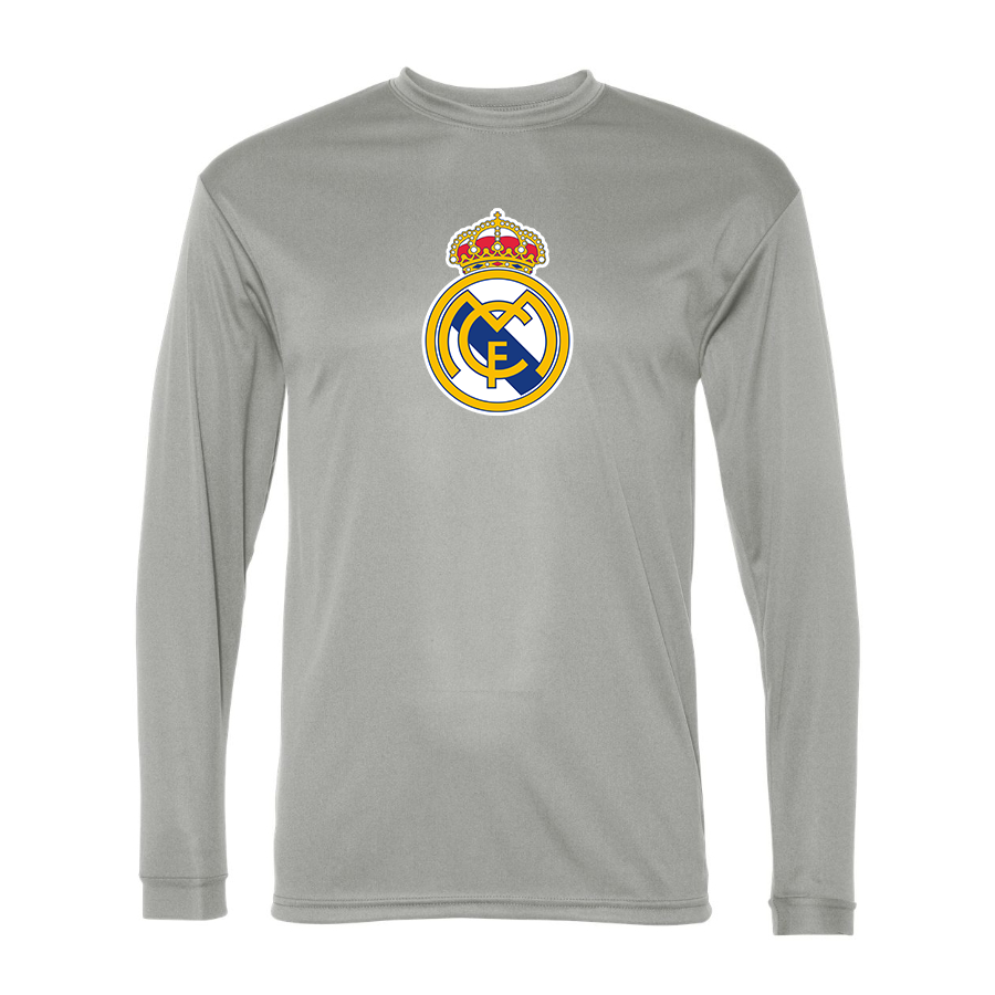 Men’s  Real Madrid Soccer   - C2 Sport - Performance Long Sleeve T-Shirt - 5104