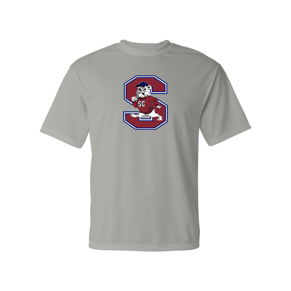 Men's South Carolina State Bulldogs Logo Polyester T-Shirt