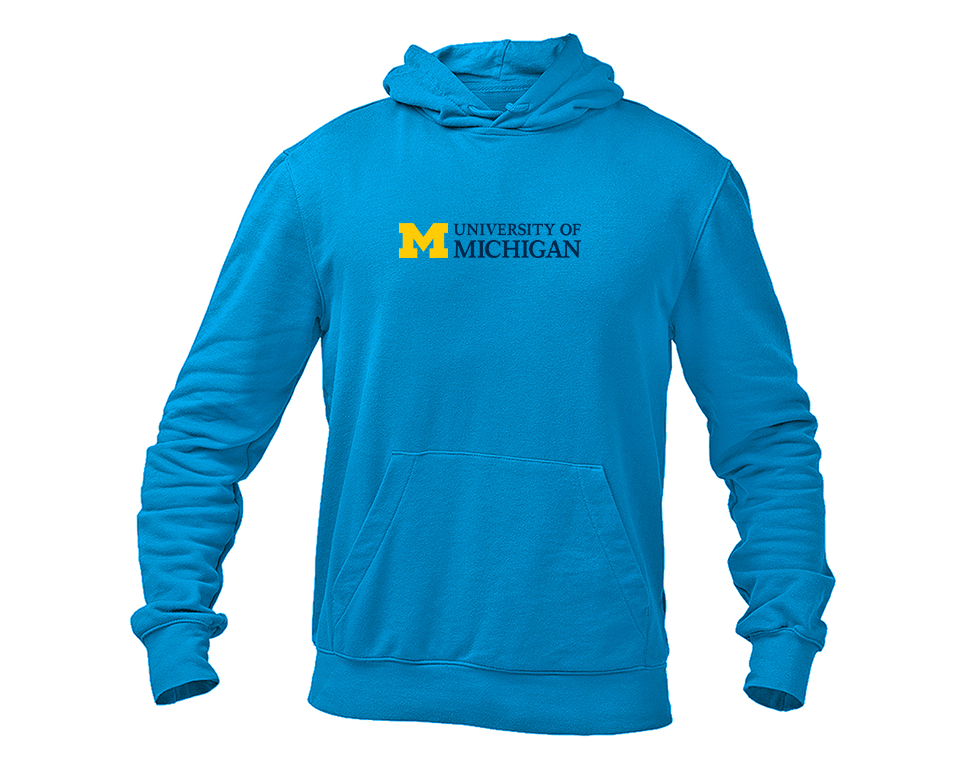 Men's University of Michigan Logo Pullover Hoodie