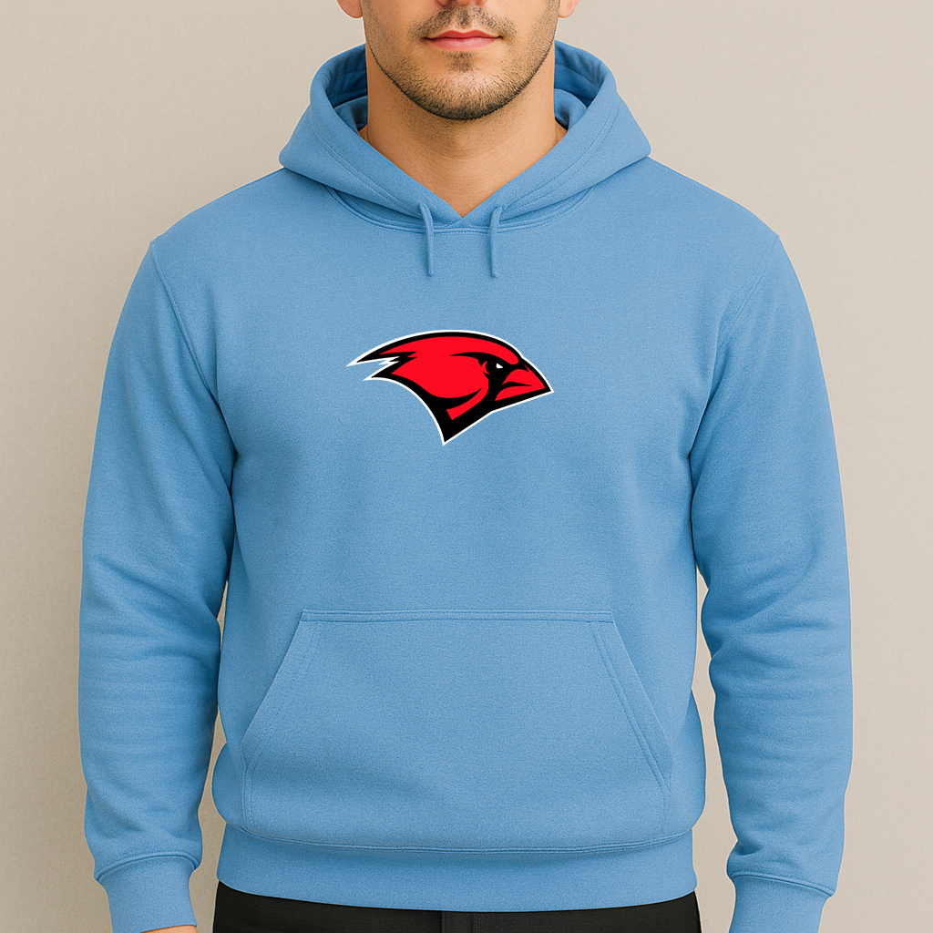 Men's Incarnate Word Cardinals Logo Pullover Hoodie