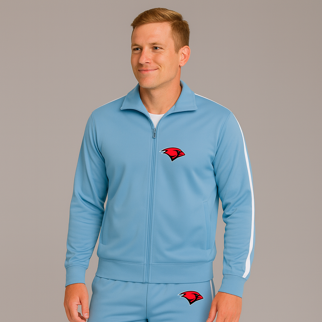 Men's Incarnate Word Cardinals Logo Dri-Fit TrackSuit