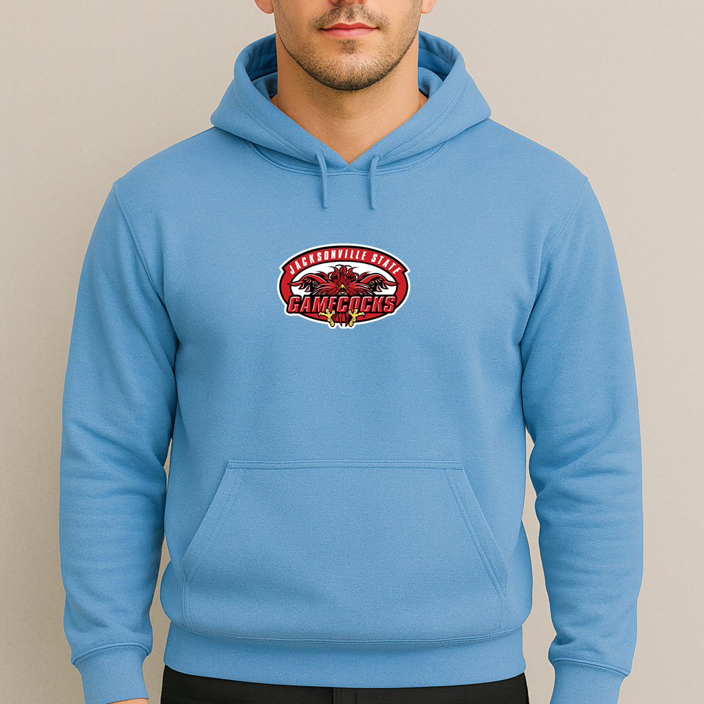 Men's Jacksonville State Gamecocks Logo Pullover Hoodie