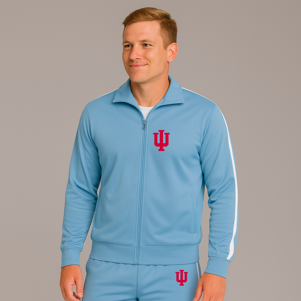 Men's Indiana Hoosiers Logo Dri-Fit TrackSuit