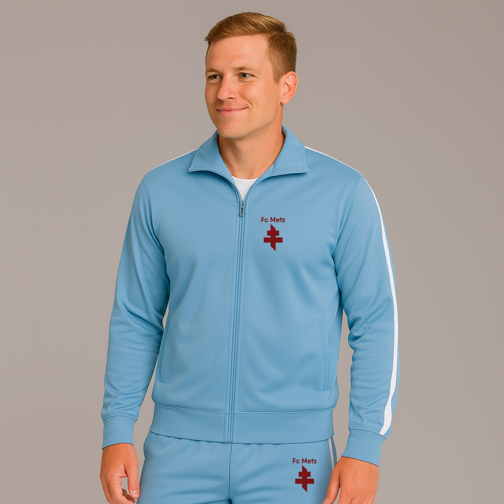 Men's FC Metz Soccer Logo Dri-Fit TrackSuit