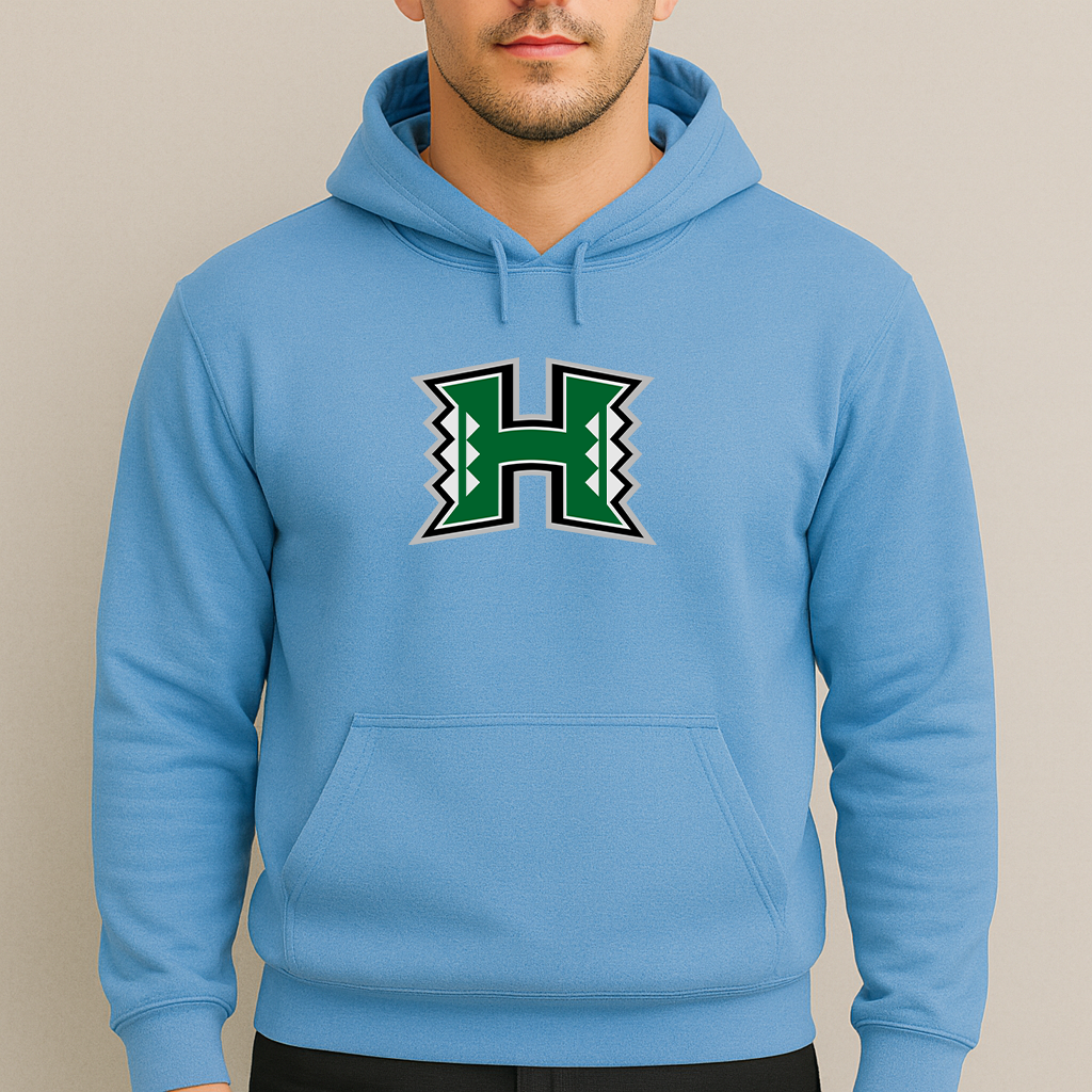 Men's Hawaii Warriors Logo Pullover Hoodie