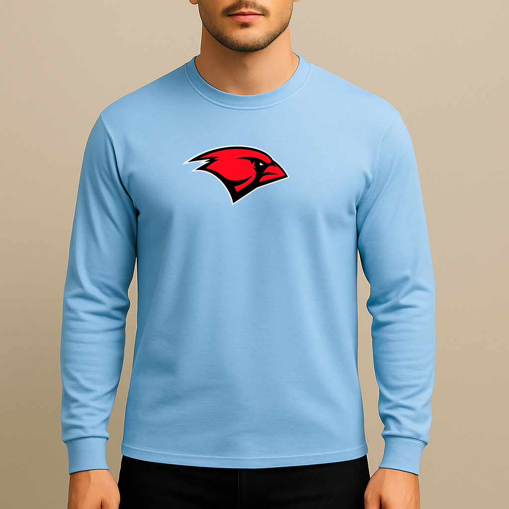 Men's Incarnate Word Cardinals Logo Long Sleeve T-Shirt