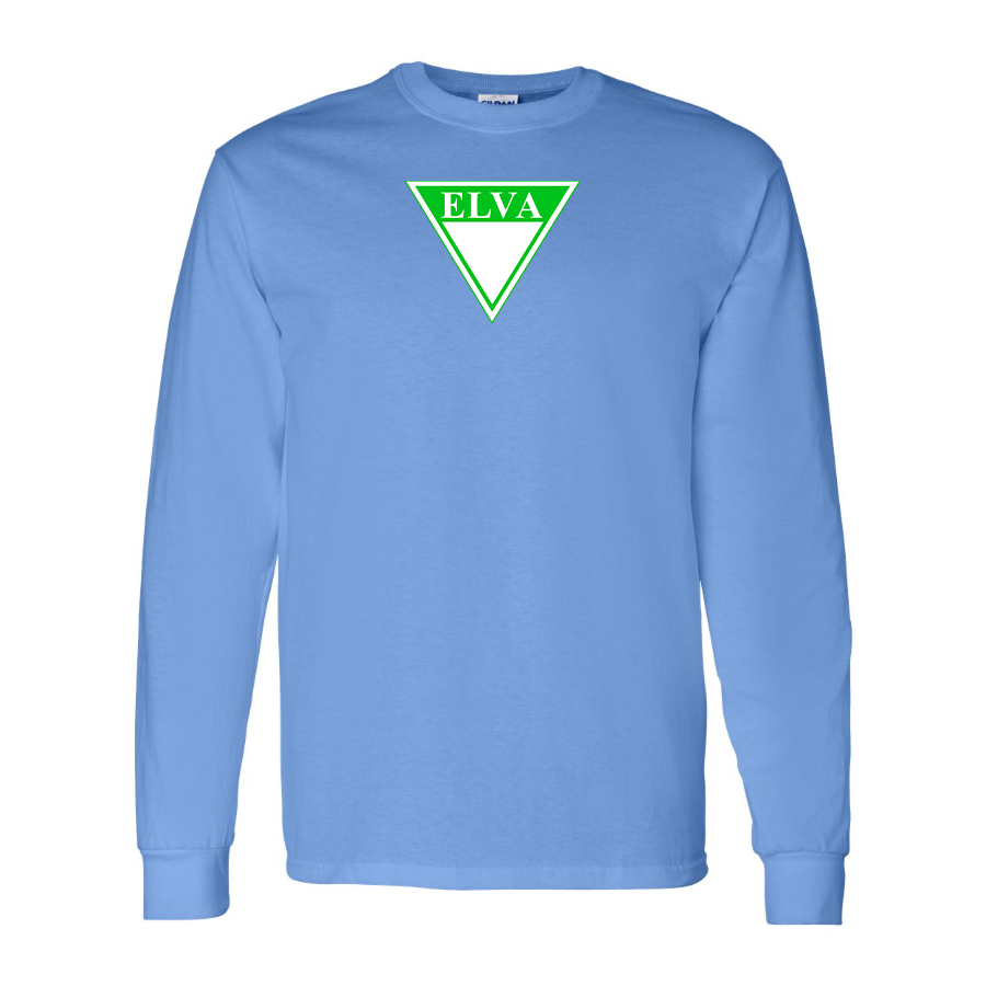 Men's Elva Logo Long Sleeve T-Shirt