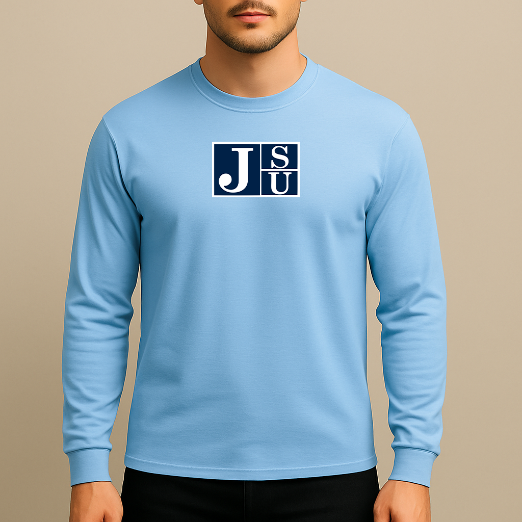 Men's Jackson State Tigers Logo Long Sleeve T-Shirt