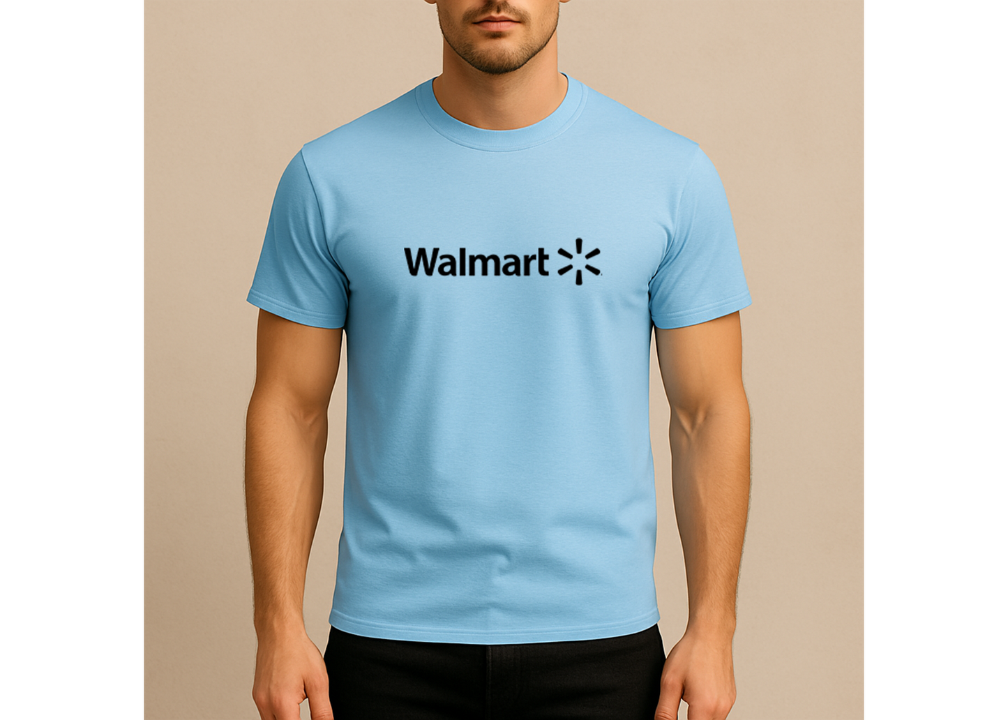 Men's Walmart Logo Cotton T-Shirt