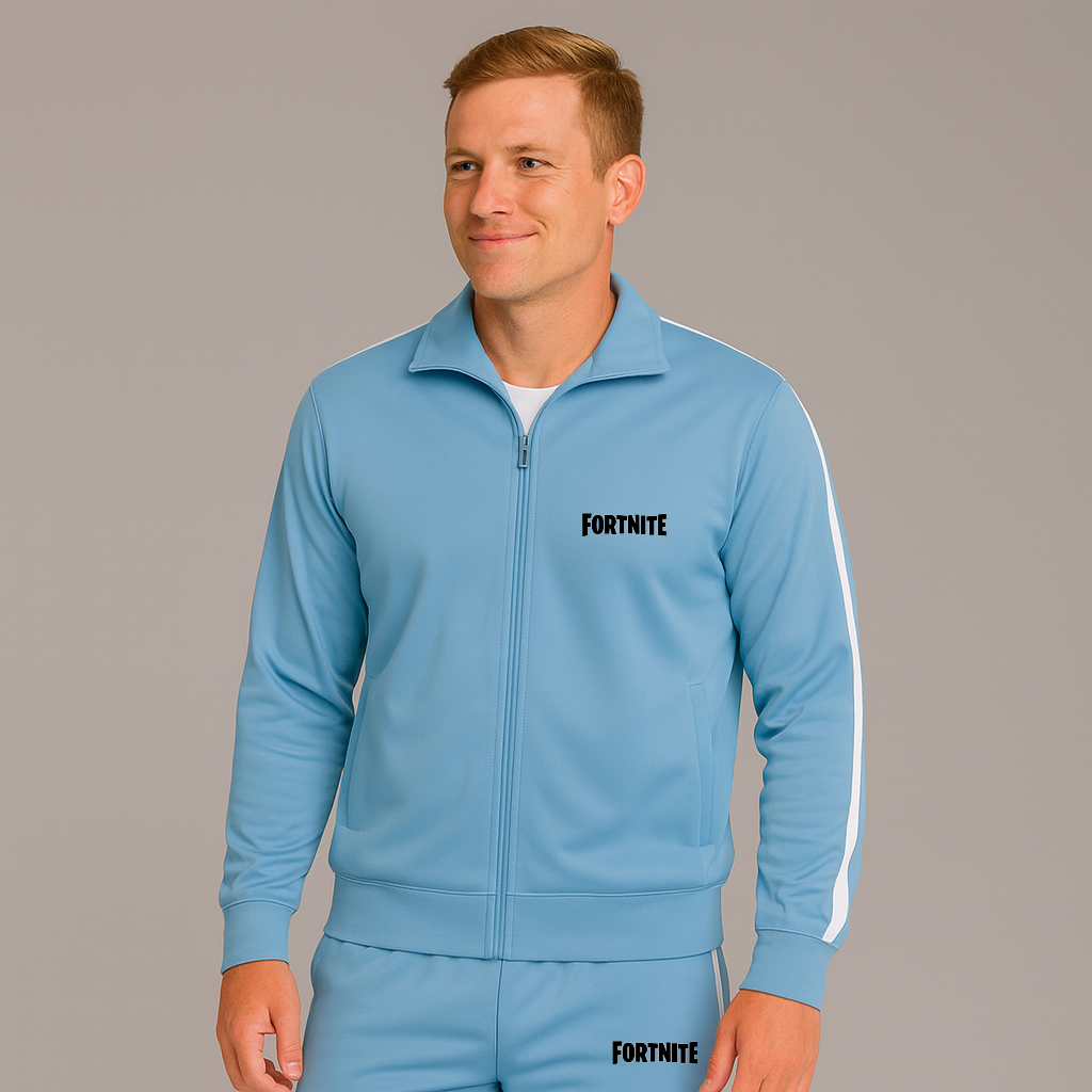 Men's Fortnite Battle Royale Game Logo Dri-Fit TrackSuit