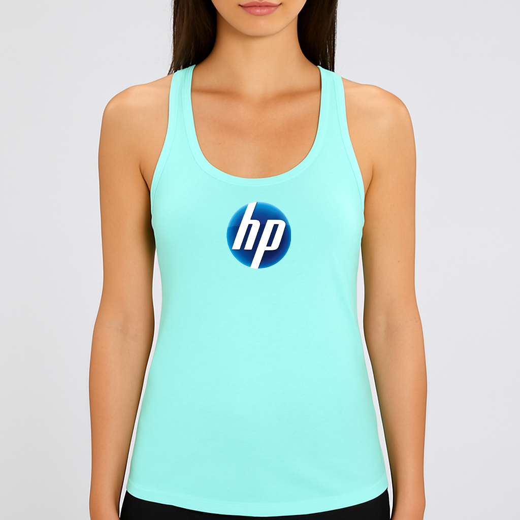 Women's HP Logo Next Level Ideal Racerback Tank