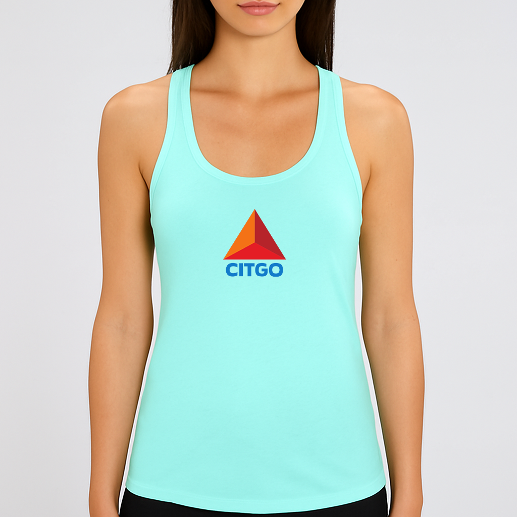 Women's Citgo Gas Station Racerback Tank Top