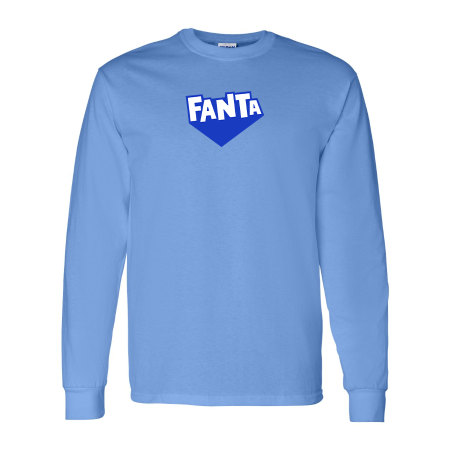 Men's Fanta Logo Long Sleeve T-Shirt