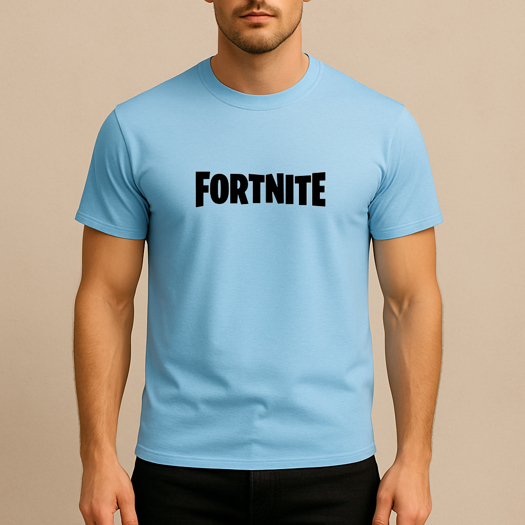 Men's Fortnite Battle Royale Game Cotton T-Shirt