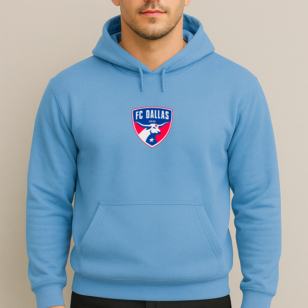 Men's FC Dallas Soccer Logo Pullover Hoodie